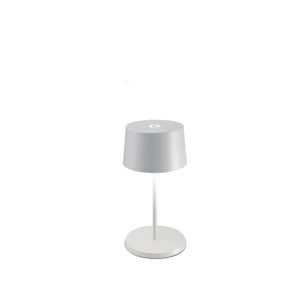 Zafferano Olivia Pro Mini Table Lamp - White