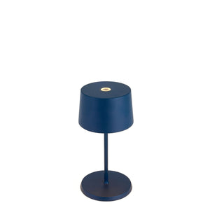 Zafferano Olivia Pro Mini Table Lamp - Steel Blue