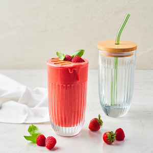 La Rochere Ouessant Smoothie Glass with Straw