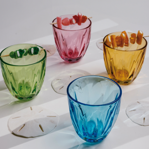 La Rochere Lily Tumblers Summertime - Assorted Colors - Set of 4