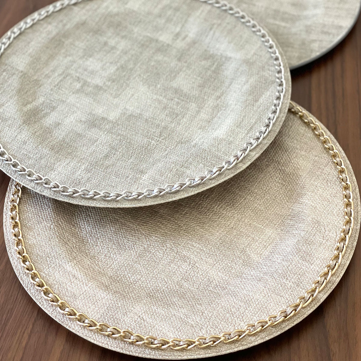 Bodrum Luster Charger Plates - Thumbnail 5