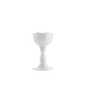 Alessi Dressed Egg Cup With Spoon White