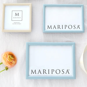Mariposa Main Line Dusty Blue 5x7 Frame