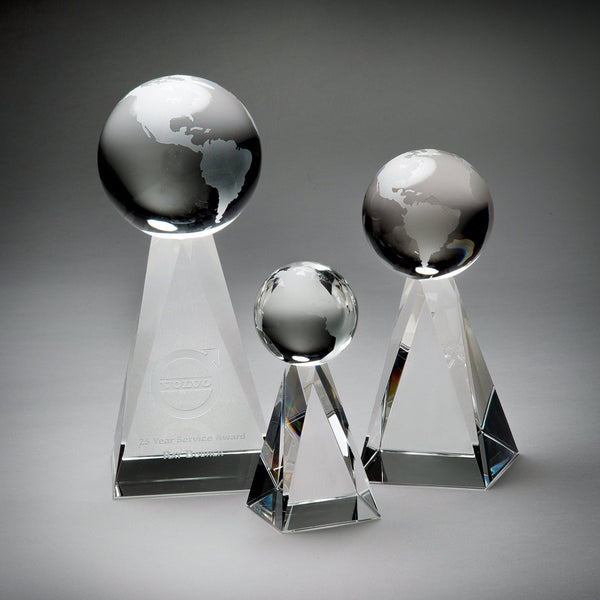 Load image into Gallery viewer, Orrefors Monument Globe Small
