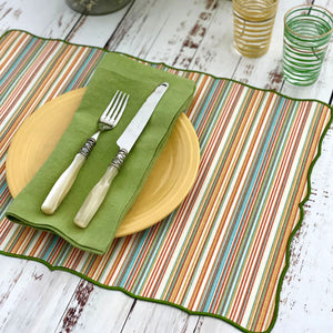 Bodrum Linens Bonaire - Easy Care Placemats - Set of 4