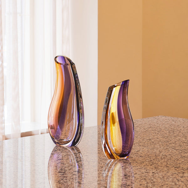 Load image into Gallery viewer, Kosta Boda Orchid Vase High
