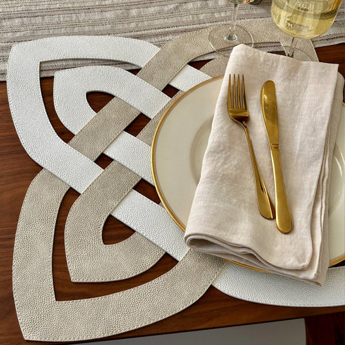 Bodrum Linens Archer - Easy Care Placemats - Set of 4