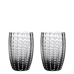 Zafferano Perle Tumbler - Set Of 2 - Grey
