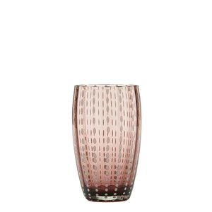 Zafferano Perle Beverage Glasses - Set Of 2 - Amethyst