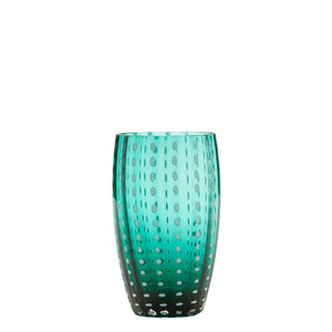 Zafferano Perle Beverage Glasses - Set Of 2 - Green