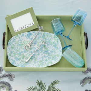 Mariposa Palma Faux Grasscloth 4x6 Frame