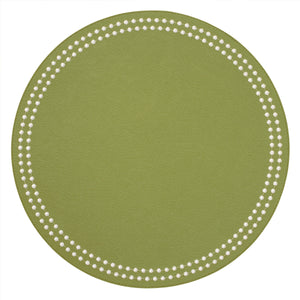 Bodrum Linens Pearls - Easy Care Placemats - Set of 4