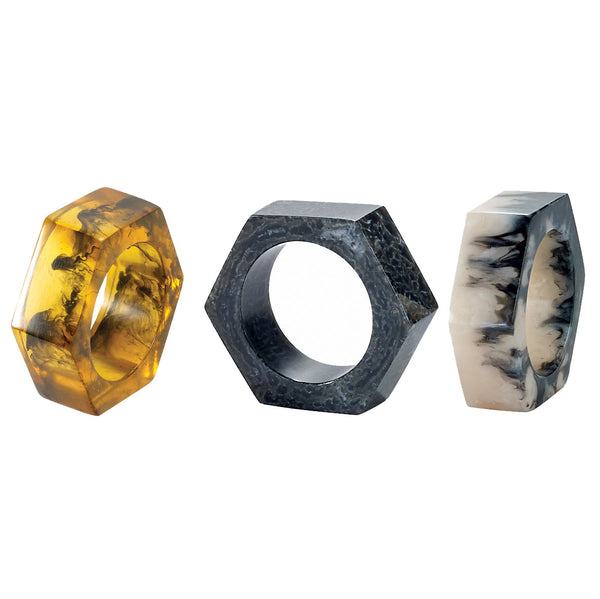 Load image into Gallery viewer, Bodrum Linens Piper - Napkin Rings - Set of 4
