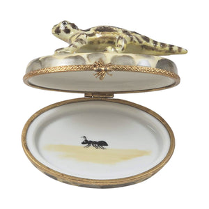 Rochard "Horned Toad" Limoges Box