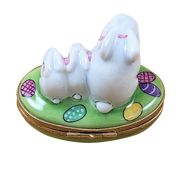 Load image into Gallery viewer, Rochard &quot;Rabbit Family - Easter Design&quot; Limoges Box
