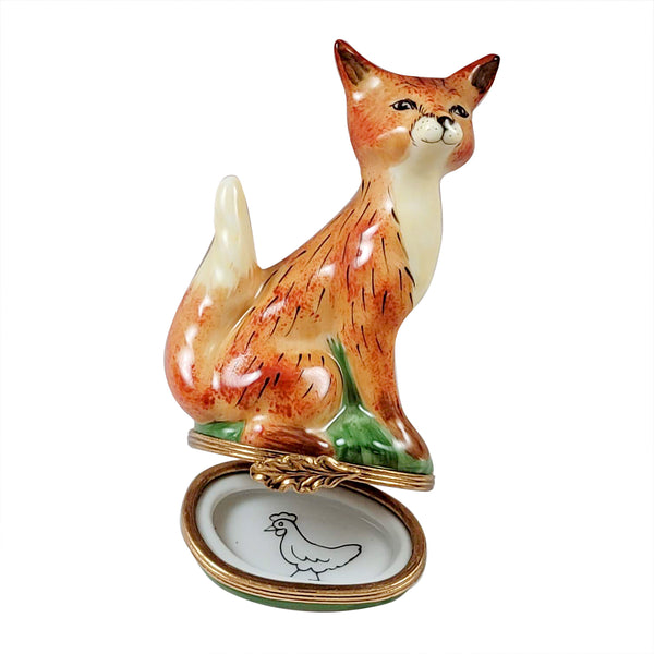 Load image into Gallery viewer, Rochard "Fox" Limoges Box
