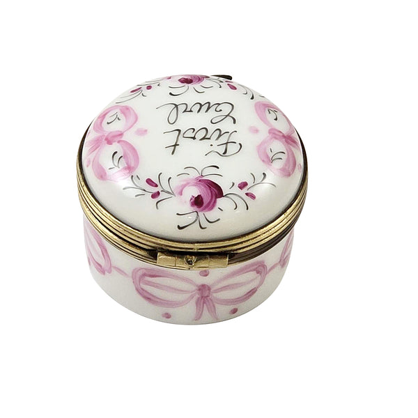 Load image into Gallery viewer, Rochard &quot;Pink First Curl&quot; Limoges Box

