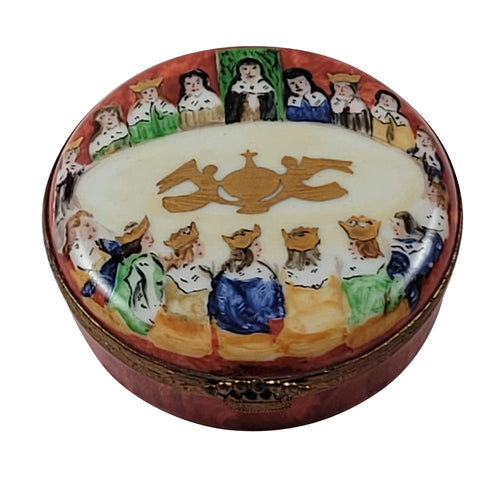 Knights Of The Round Table Limoges Box