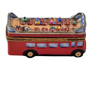 New York City Tour Bus Limoges Box