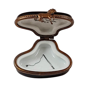 Black Cowboy Hat Limoges Box