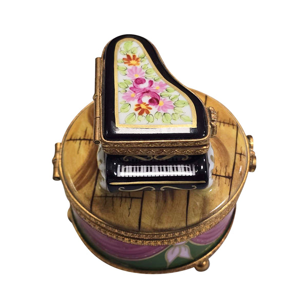 Load image into Gallery viewer, Piano Music Box Limoges Box
