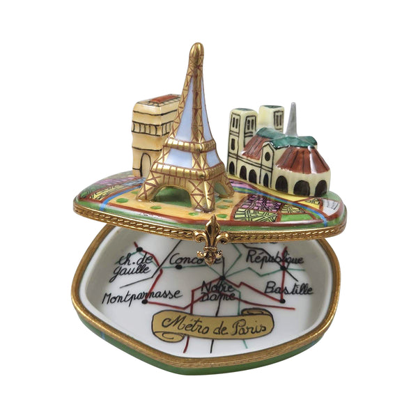 Load image into Gallery viewer, Paris Monuments Limoges Box
