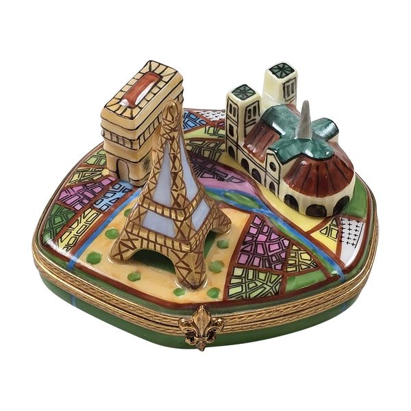 Load image into Gallery viewer, Paris Monuments Limoges Box
