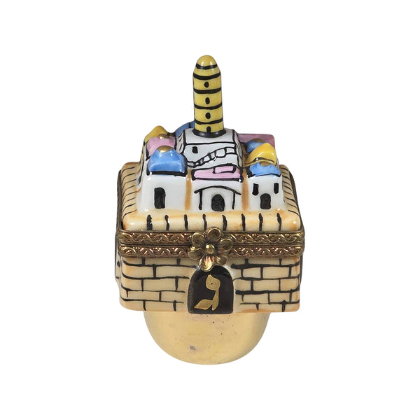 Load image into Gallery viewer, Jerusalem Dreidel Limoges Box
