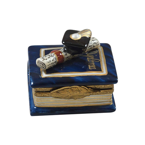 Load image into Gallery viewer, Graduation Book with Diploma Limoges Box
