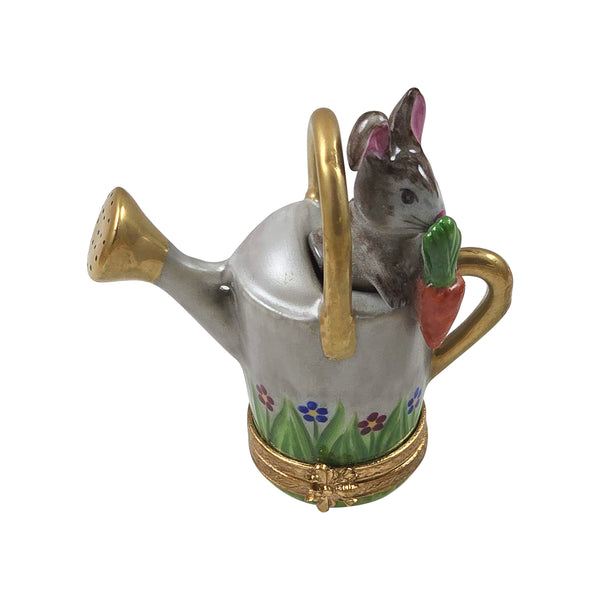 Load image into Gallery viewer, Rabbit in Watering Can Limoges Box
