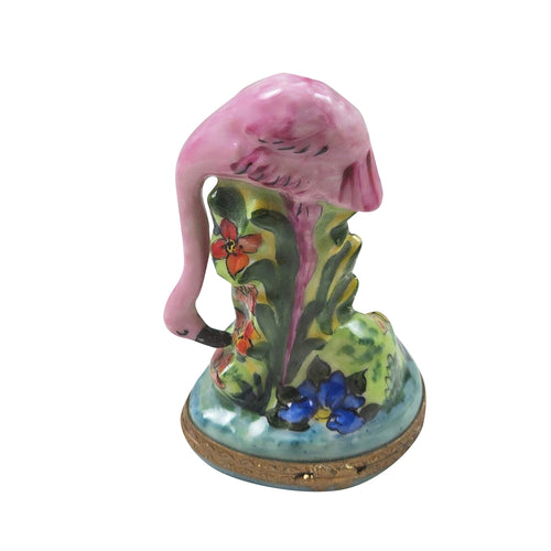 Flamingo Limoges Box