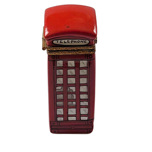 British Phone Booth Limoges Box