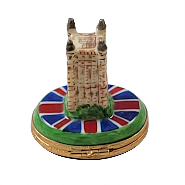 Load image into Gallery viewer, White Tower with Union Jack Limoges Box
