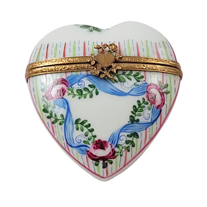 Floral Heart Limoges Box