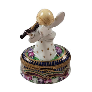 Angel with Violin Limoges Box