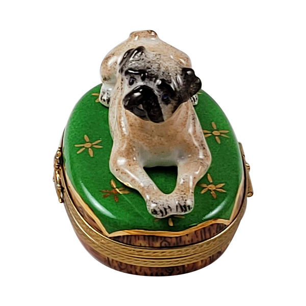 Load image into Gallery viewer, Rochard &quot;Pug&quot; Limoges Box
