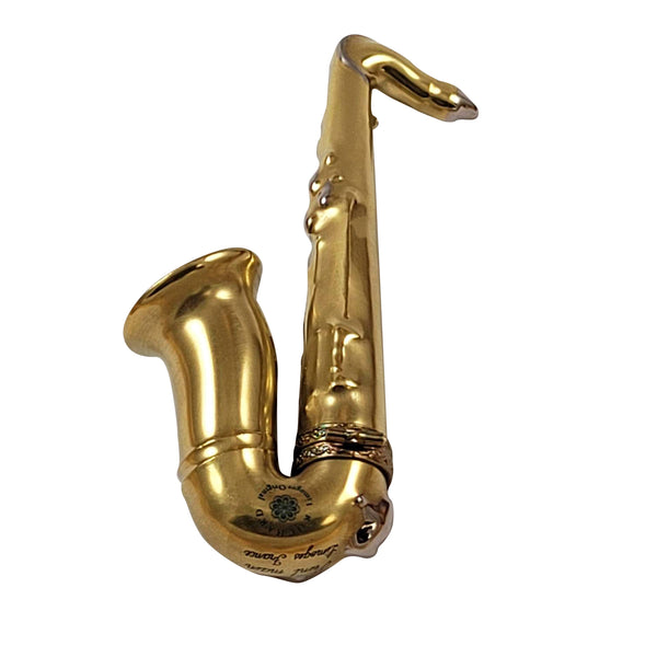 Load image into Gallery viewer, Rochard &quot;Saxophone&quot; Limoges Box
