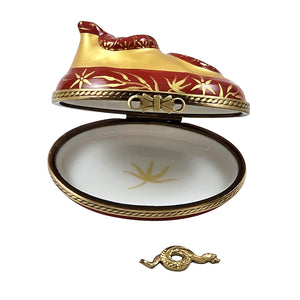 Rochard "2025 Year Of The Snake with Removable Brass Snake" Limoges Box