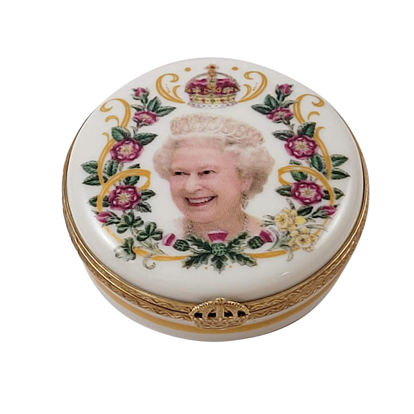 Load image into Gallery viewer, Rochard "Queen Elizabeth" Limoges Box
