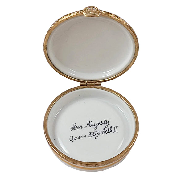 Load image into Gallery viewer, Rochard "Queen Elizabeth" Limoges Box

