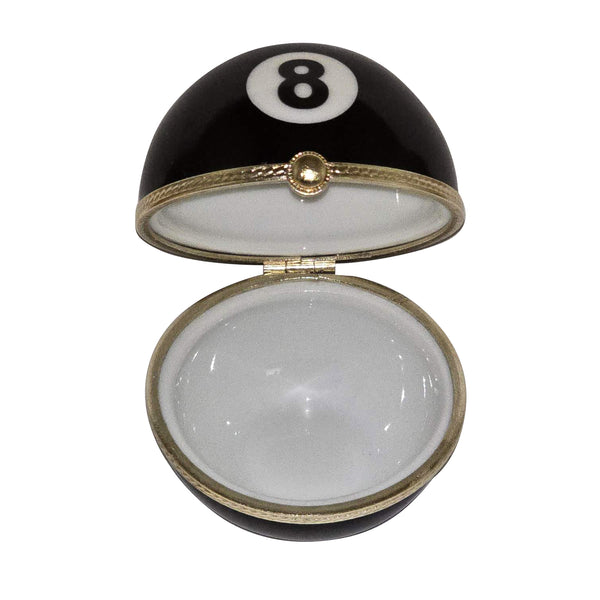 Load image into Gallery viewer, Rochard &quot;Eight Ball&quot; Limoges Box
