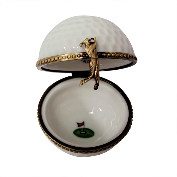 Load image into Gallery viewer, Rochard &quot;Golf Ball&quot; Limoges Box
