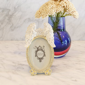 Olivia Riegel Gold Angel Wings 2.5" x 3.5" Frame