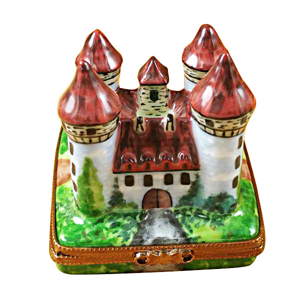 Load image into Gallery viewer, Rochard "Four Turret Castle" Limoges Box
