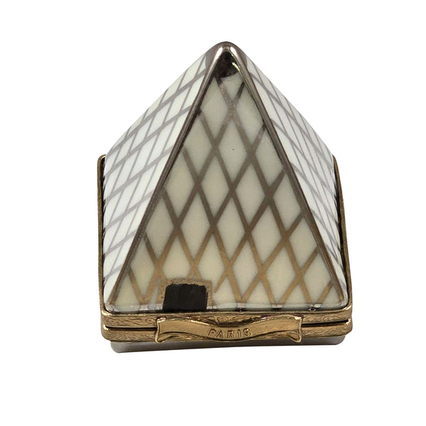Load image into Gallery viewer, Rochard "Louvre Pyramid" Limoges Box
