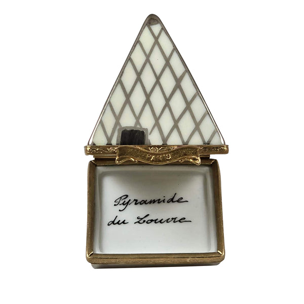 Load image into Gallery viewer, Rochard "Louvre Pyramid" Limoges Box
