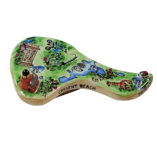 Load image into Gallery viewer, Rochard "Block Island with Removable Orb" Limoges Box
