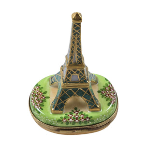 Rochard "Eiffel Tower "Spring in Paris"" Limoges Box