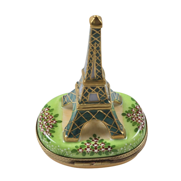 Load image into Gallery viewer, Rochard "Eiffel Tower "Spring in Paris"" Limoges Box
