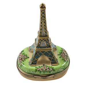 Rochard "Eiffel Tower "Spring in Paris"" Limoges Box